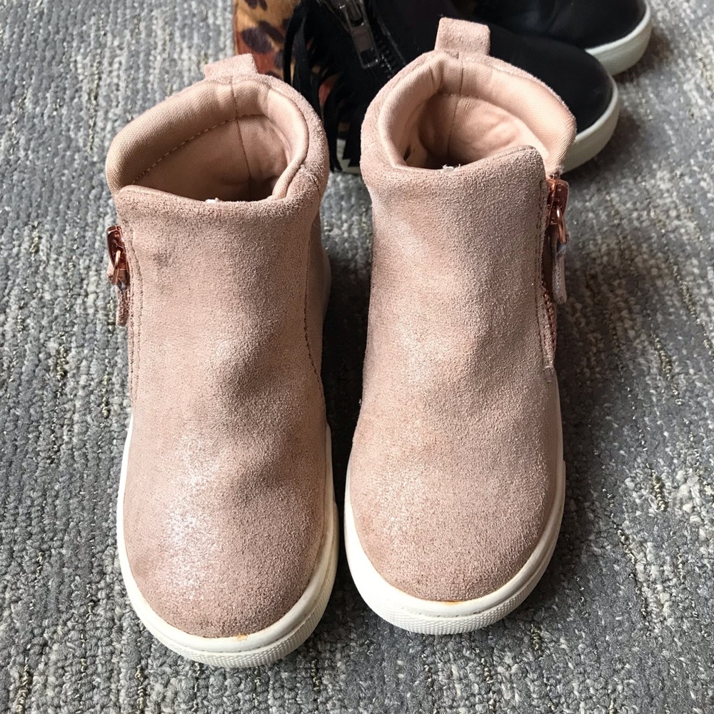 Toddler Girl Ankle Boots Size 7 - Picture 10 of 14